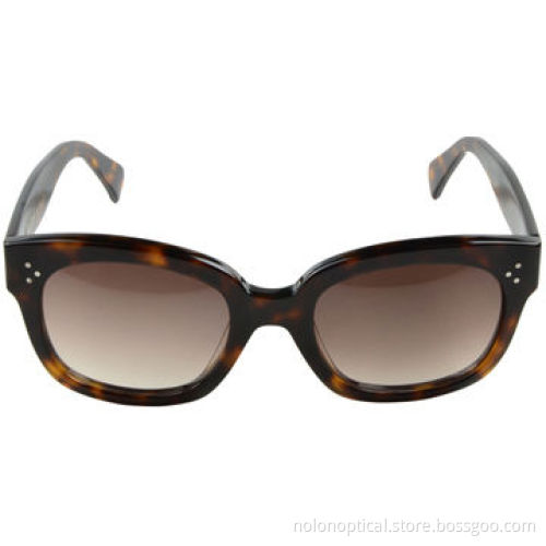 Latest Fashion Design Acetate Tortoise Sunglasses for Women